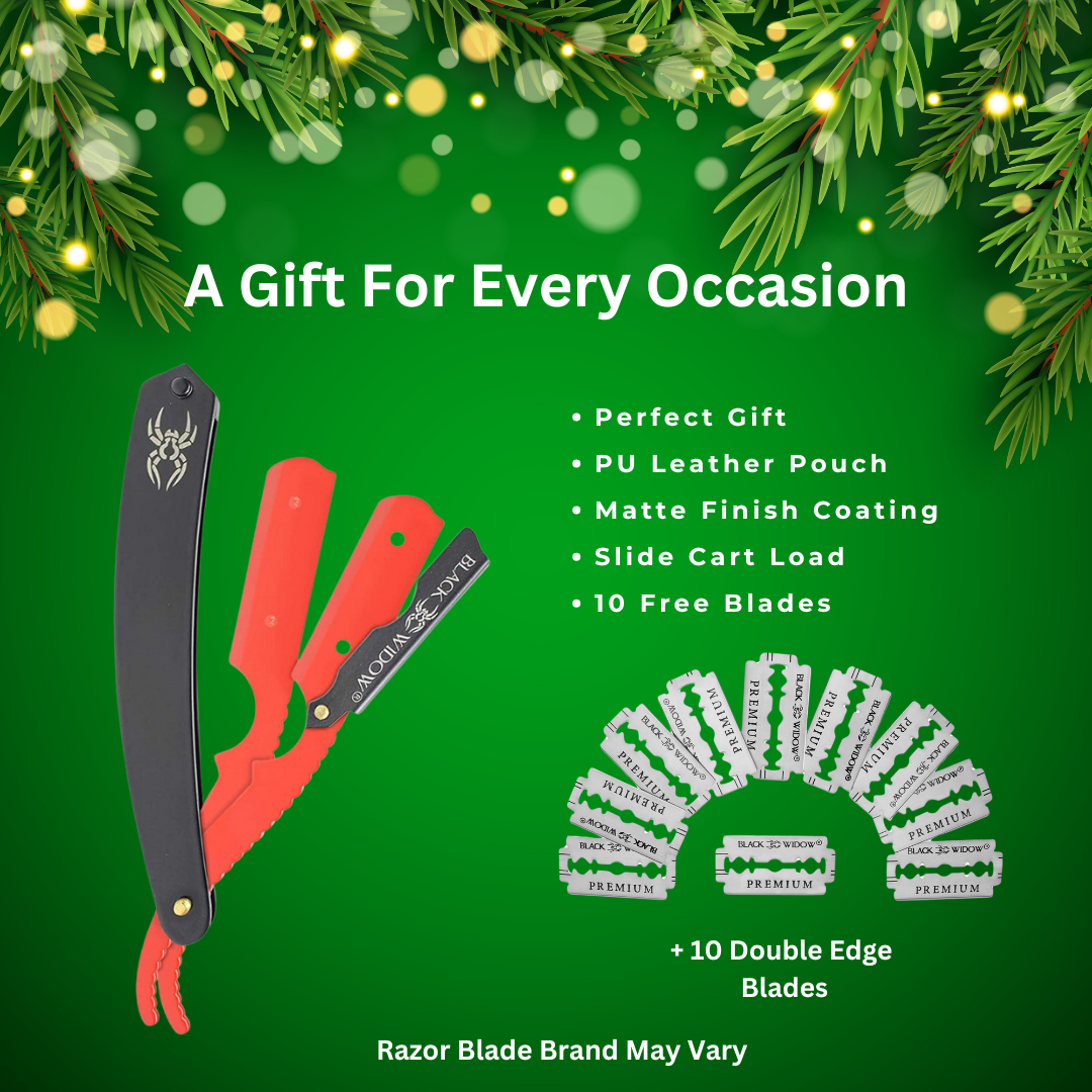 Holiday Razor Black Beard 5PS - Holiday Sale – Black Widow® Razors