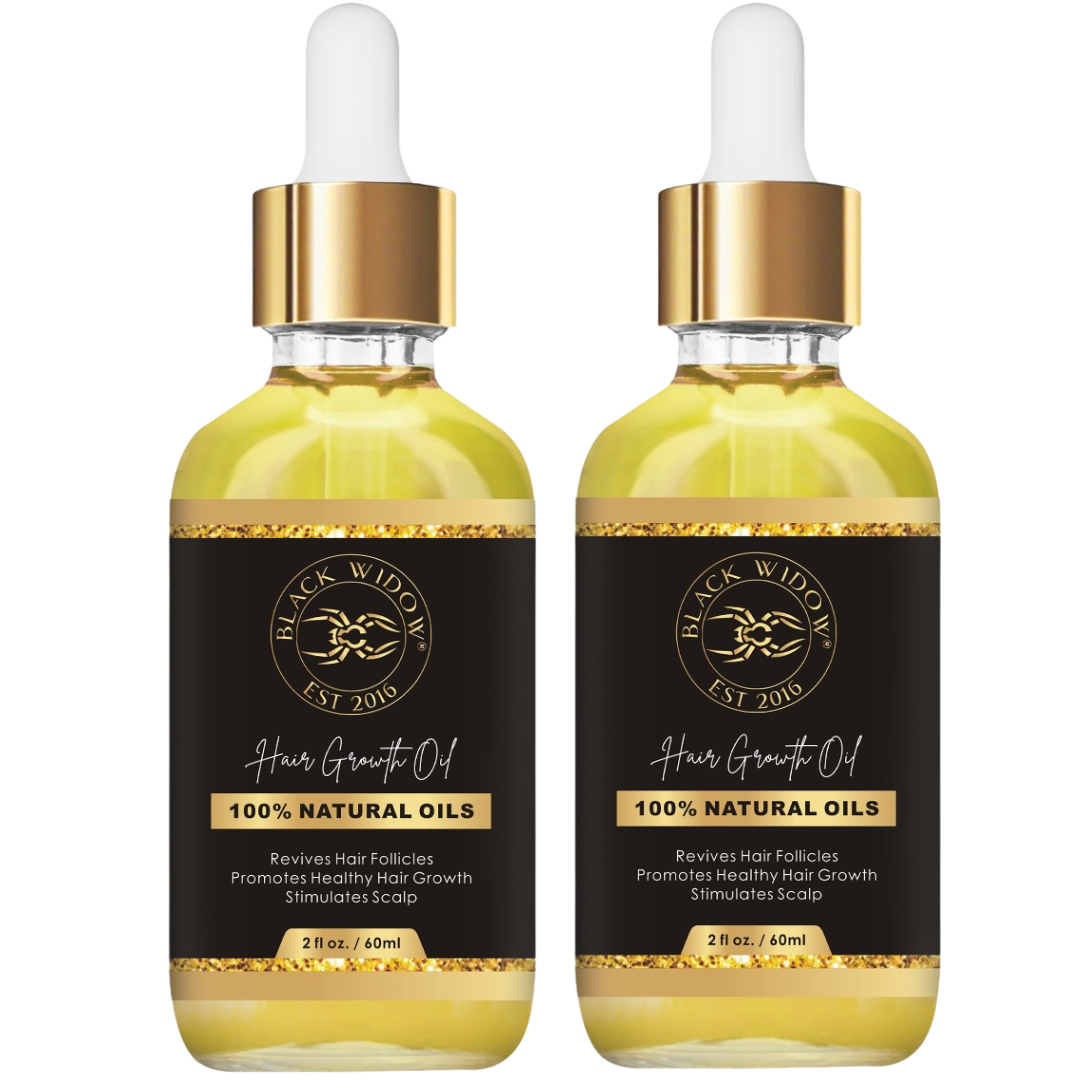 Black Widow Hair Growth Oil (3 Bottles)