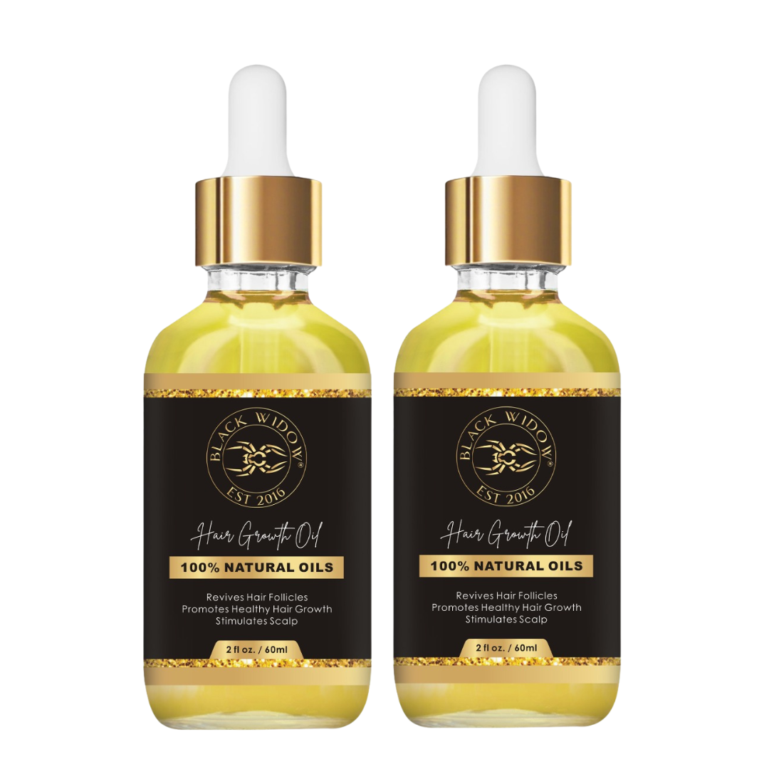 Black Widow Hair Growth Oil (2 Bottles)
