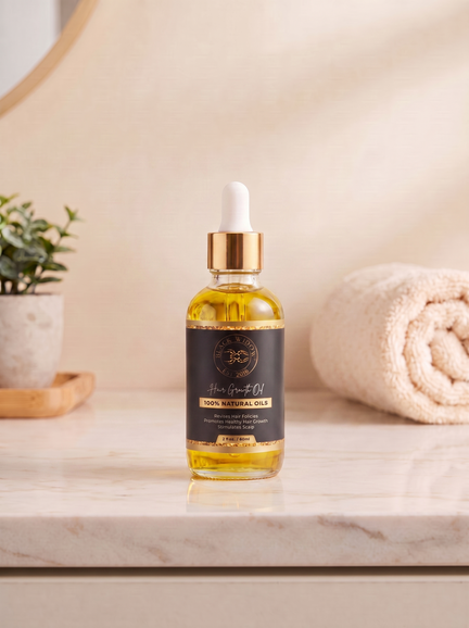 The All-Natural Hair Growth Solution by Black Widow® (Buy More & Save)