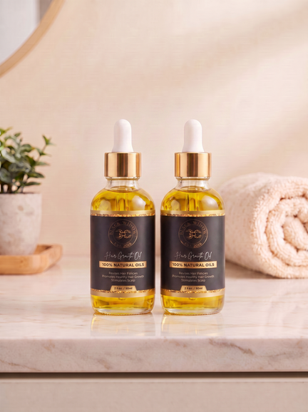 The All-Natural Hair Growth Solution by Black Widow® (Buy More & Save)