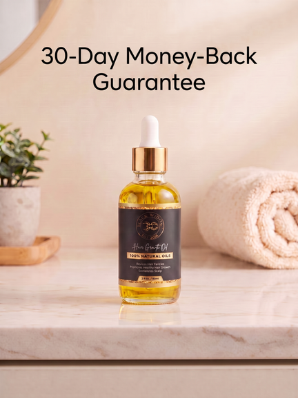 The All-Natural Hair Growth Solution by Black Widow® (Buy More & Save)